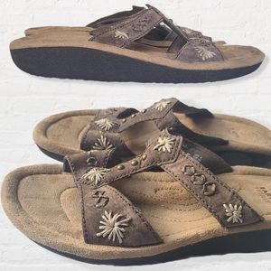 EUC Earth Spirit Slide Sandals Size 8